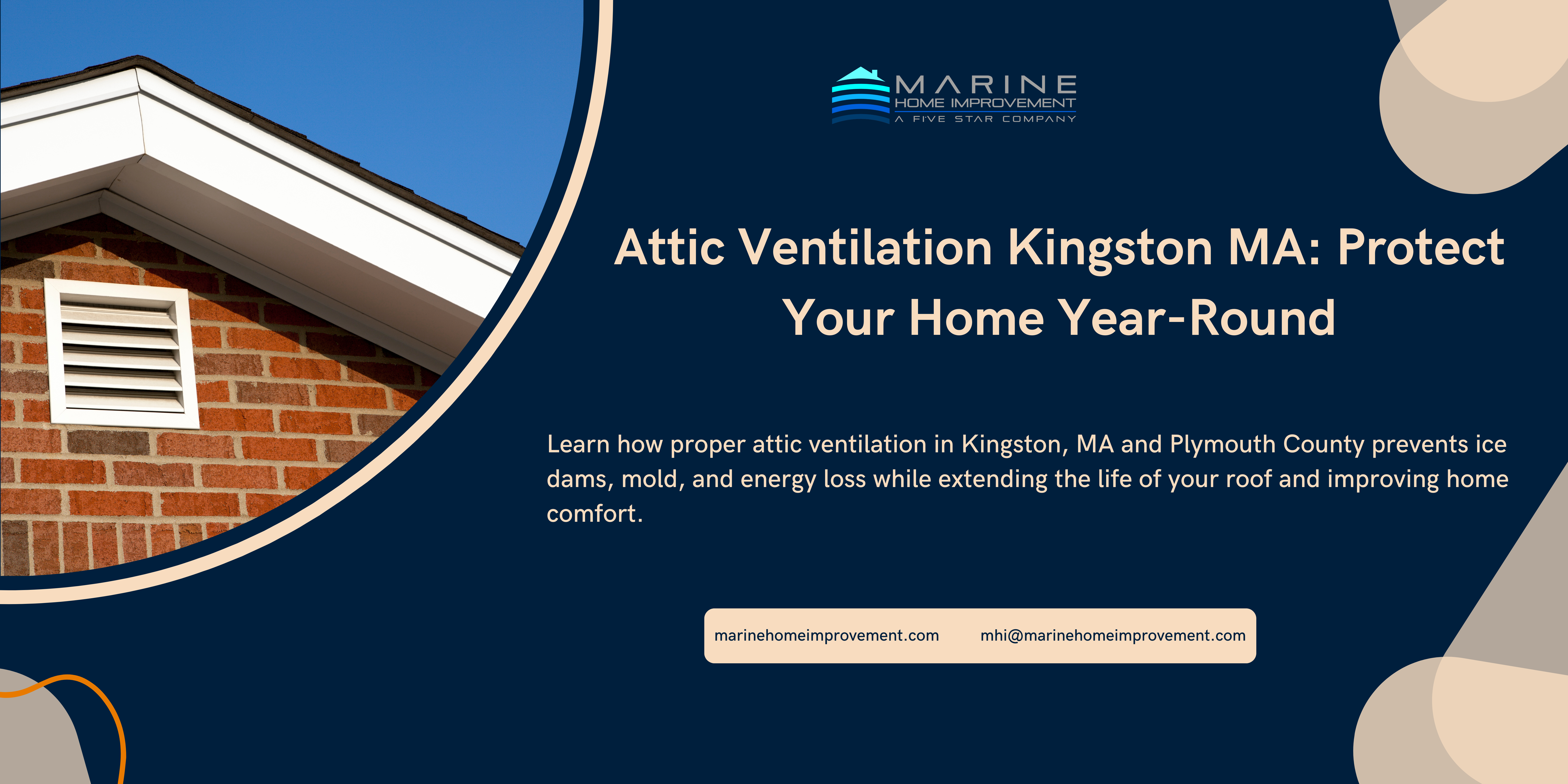 attic ventilation Kingston MA