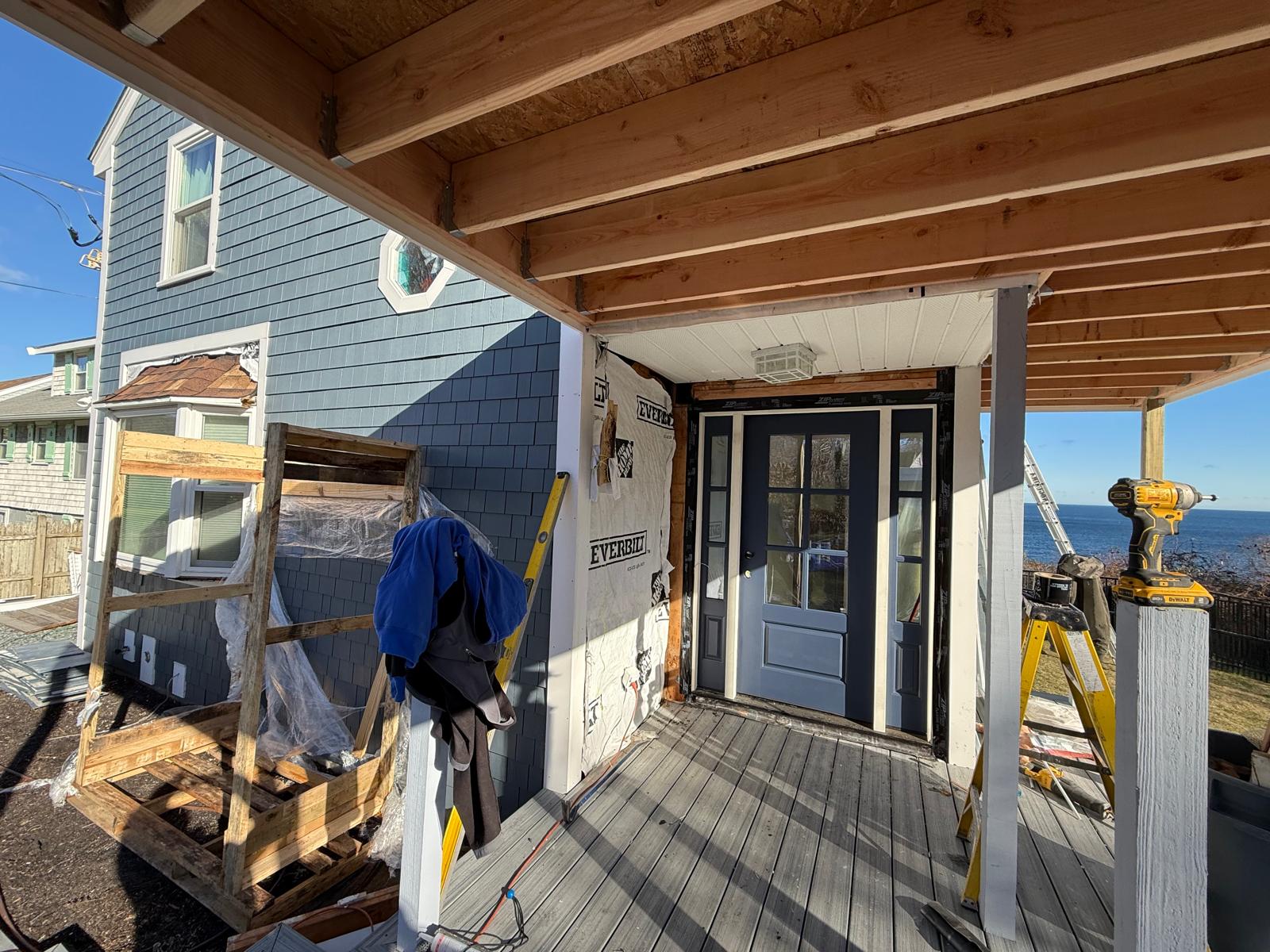 Sagamore Beach home exterior remodeling