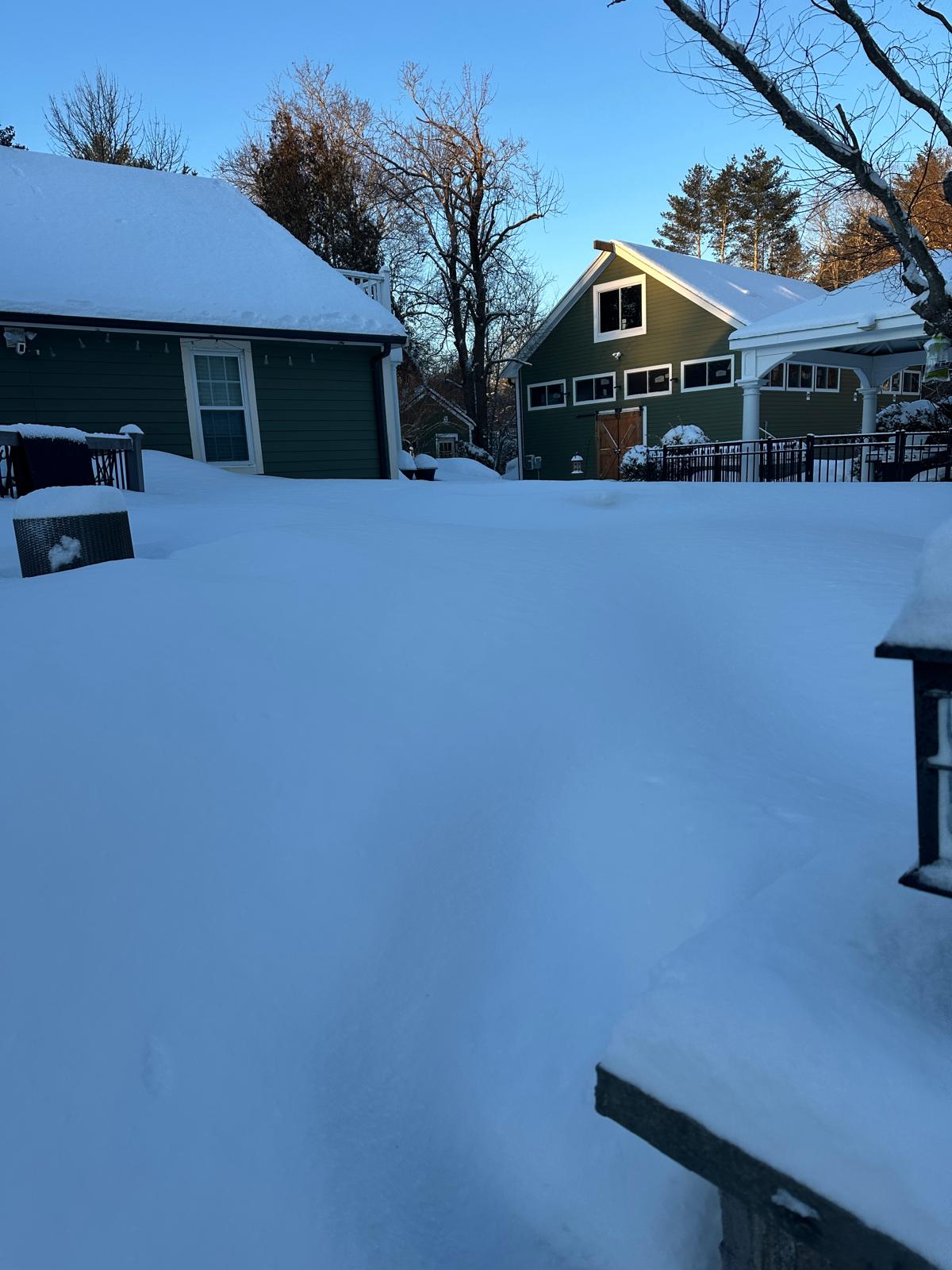 Post-snowfall home safety Massachusetts